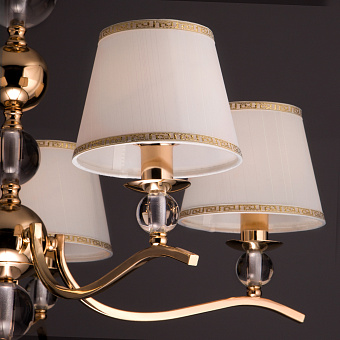 Люстра подвесная Eurosvet Sortino 60097/5 золото 40Вт 5 лампочек E14