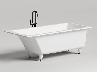 Ванна каменная SALINI CASCATA 104113MRH 169,8х75см встраиваемая