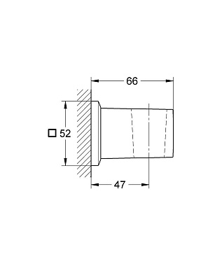 Держатель для душа GROHE 27706000 хром
