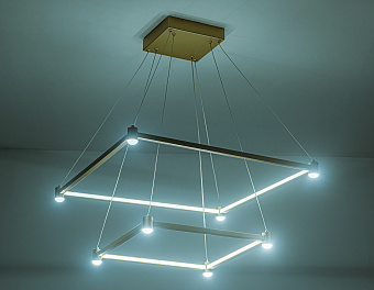 Люстра подвесная Ambrella COMFORT LineTech FL5599 60Вт 10 лампочек LED