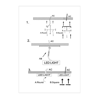 Светильник потолочный Maytoni Zon C032CL-L48B4K 47,9Вт LED