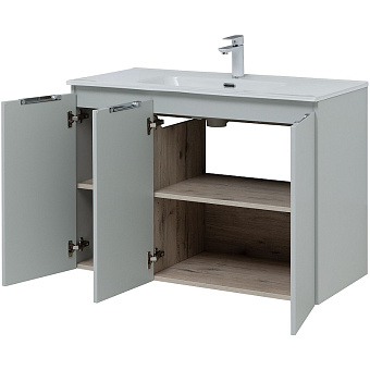 Тумба под раковину подвесная AQUANET Алвита New 277532 45х100х68,4см