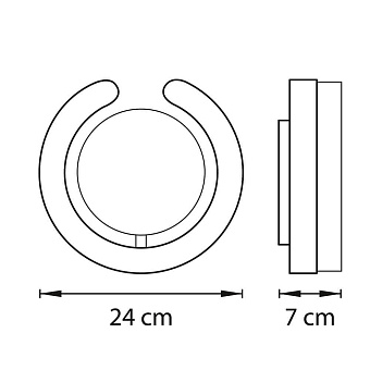 Бра Lightstar Unitario 763646 9,2Вт LED