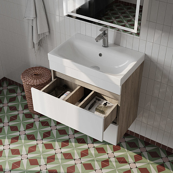 Тумба с раковиной IDDIS Zodiac ZOD6AB0i95K 37х59,2х64см