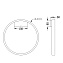 Бра Maytoni Rim MOD058WL-L25BS4K 25Вт LED