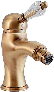 Смеситель для биде CAPRIGO ADRIA-Swarovski 01-030-vot бронза