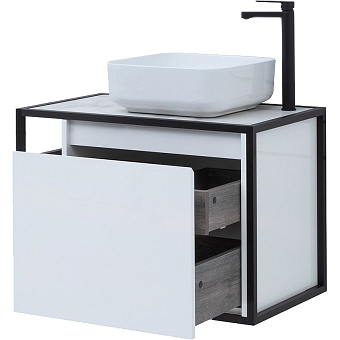 Тумба под раковину подвесная AQUANET Nova Lite Loft 261649 44х75х51,8см