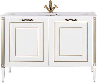 Тумба с раковиной AQUANET Паола 212605 55х120х83,5см