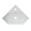 Раковина накладная SANITA LUXE Line LIN35SLWB01 49х36см