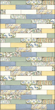 Настенная плитка KERAMA MARAZZI 9016 белый 28,5х8,5см 1,07кв.м. глянцевая
