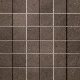 Керамическая мозаика Atlas Concord Италия Dwell A1C1 Brown Leather Mosaico 30х30см 0,9кв.м.