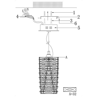 Светильник подвесной Maytoni Coil MOD124PL-L3CH3K 3Вт LED