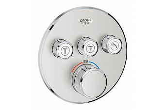 Смеситель для душа GROHE Grohtherm SmartControl 29121DC0 сталь