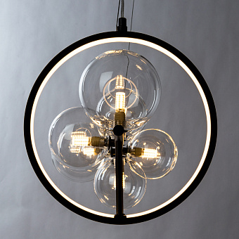 Светильник подвесной Arte Lamp SATURN A7790SP-50BK 80Вт LED