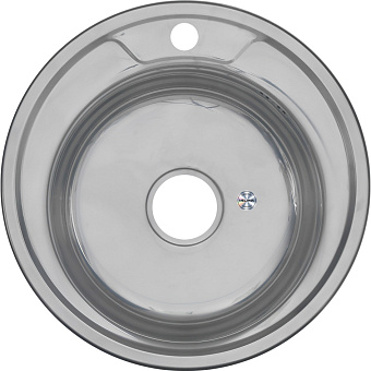 Мойка кухонная MELANA 490 017 N(*16) 49х49см хром