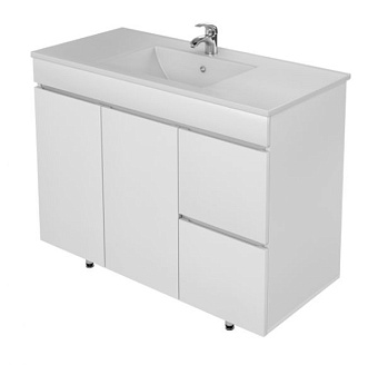 Тумба с раковиной MIRSANT Next УТ000021369 44х99х70см