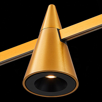 Магнитный трековый светильник ST Luce FARM ST813.206.05 5Вт LED золотистый