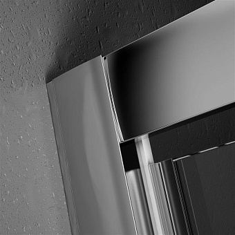 Угловое ограждение RADAWAY Twist S 80 190х80см стекло прозрачное