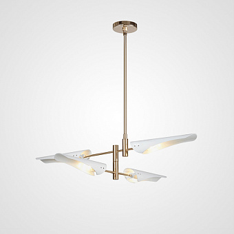 Люстра потолочная ImperiumLOFT Cross cable 192820-26 48Вт 4 лампочек LED