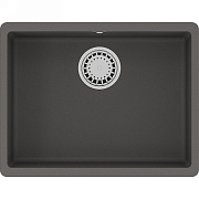 Мойка кухонная LEMARK SINARA 540-U 9910077 42х54см серый шелк