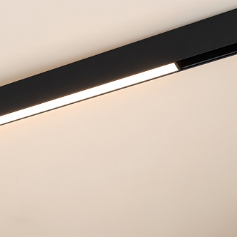 Магнитный трековый светильник Arlight Mag-Orient-Flat 035568 24Вт LED чёрный