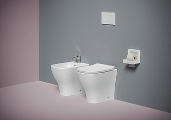 Унитаз приставной ArtCeram Ten TEV007 05 00 безободковый