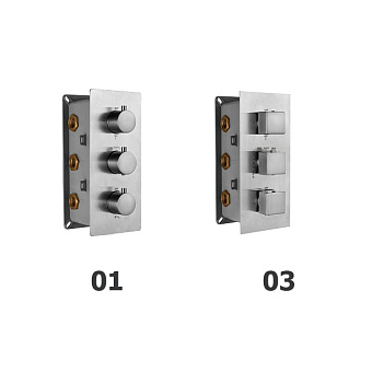 Смеситель для душа RGW Shower Panels 21140541-31 SP-41 хром