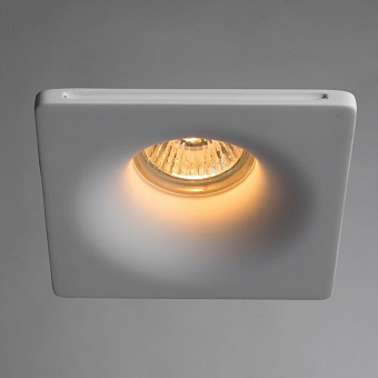 Светильник точечный встраиваемый Arte Lamp INVISIBLE A9110PL-1WH 35Вт GU10