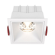 Светильник точечный встраиваемый Maytoni Alfa LED DL043-01-15W4K-D-SQ-W 15Вт LED