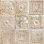 Настенная плитка MAINZU Tin-Tile PT02872 Rusty Cream 20х20см 1кв.м. матовая