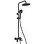 Душевая система WASSERKRAFT Elbe 7400 A17401 чёрный