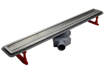 Щелевой душевой трап Pestan Confluo Premium Line 550 59,6х13,6см горизонтальный сток