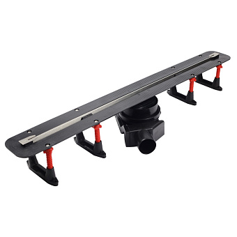 Щелевой душевой трап Pestan Confluo Slim Line 13000303 95х0,4см горизонтальный сток