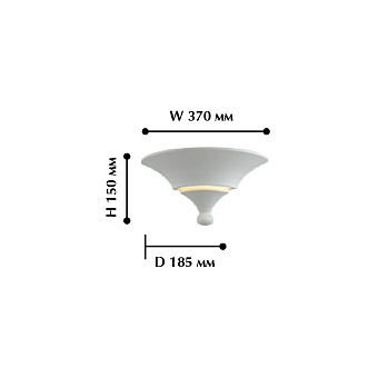 Бра Favourite Pintura 1481-1W 40Вт E14