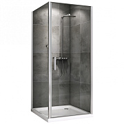 Угловое ограждение Abber Sonnenstrand AG04080-S90 195х90см стекло прозрачное