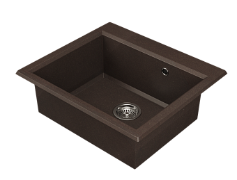 Мойка кухонная Акватон Линеа 1A733032LW280 51,7х58,4см кофе