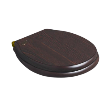 Сиденье для унитаза SIMAS LO009 noce/oro с микролифтом