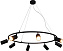 Светильник подвесной CRYSTAL LUX CLT 015 CLT 015C8 D800 BL 400Вт GU10