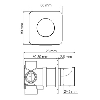 Переключатель потоков WASSERKRAFT A288