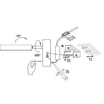 Бра Maytoni Fad MOD070WL-L8W3K 6Вт LED