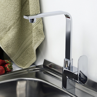 Смеситель для кухни WASSERKRAFT Dinkel 5807 поворотный излив хром