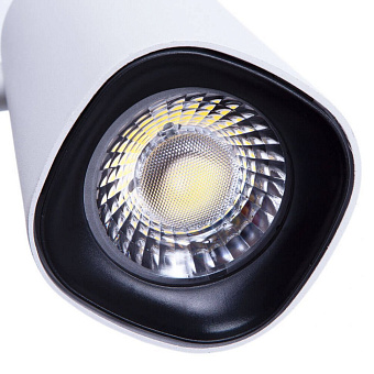 Трековый светильник Arte Lamp BARUT A4563PL-1WH 24Вт LED белый для однофазного трека