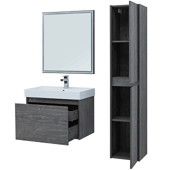 Тумба под раковину подвесная AQUANET Nova Lite 242274 44х72,4х47,7см
