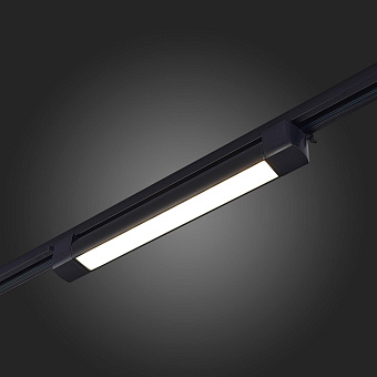 Трековый светильник ST Luce ST368.436.20 20Вт LED чёрный для однофазного трека