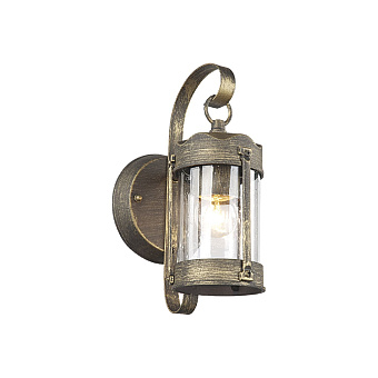 Светильник фасадный Favourite Lukturis 3038-1W 60Вт IP44 E27 матовый/чёрный