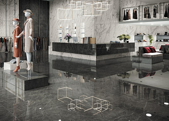 Неполированный керамогранит Atlas Concord Италия Marvel ASCJ Grey Stone Nat 75х75см 1,125кв.м.