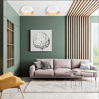 Светильник потолочный Loft It Evans 10224 White 24Вт LED