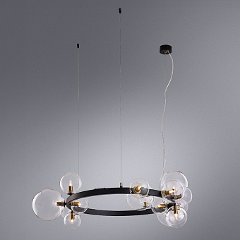 Люстра подвесная Arte Lamp VINCENT A7790SP-15BK 40Вт 15 лампочек G9