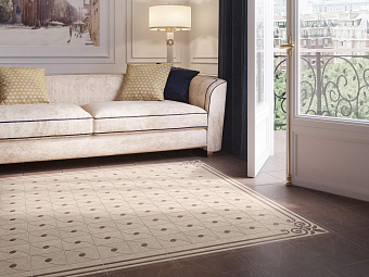 Матовый керамогранит KERAMA MARAZZI Версаль SG929620R бежевый 30х30см 1,26кв.м.