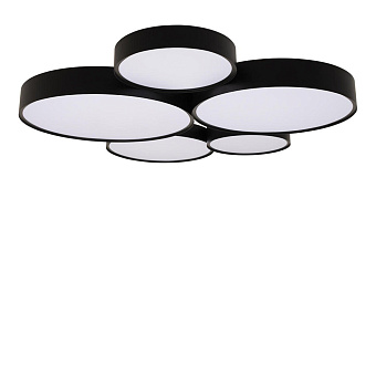 Светильник потолочный Loft It Drum 10218 Black 100Вт LED